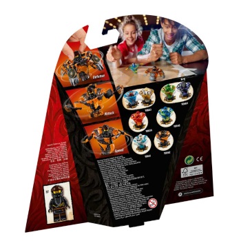 Lego set Ninjago spinjitzu Cole LE70662-4